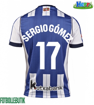 Real Sociedad Sergio Gomez #17 Hemmatröja 2025-26 Kortärmad